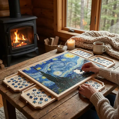 EasyPuzzle™ Rotating Puzzle Board