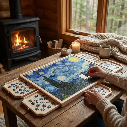 EasyPuzzle™ Rotating Puzzle Board