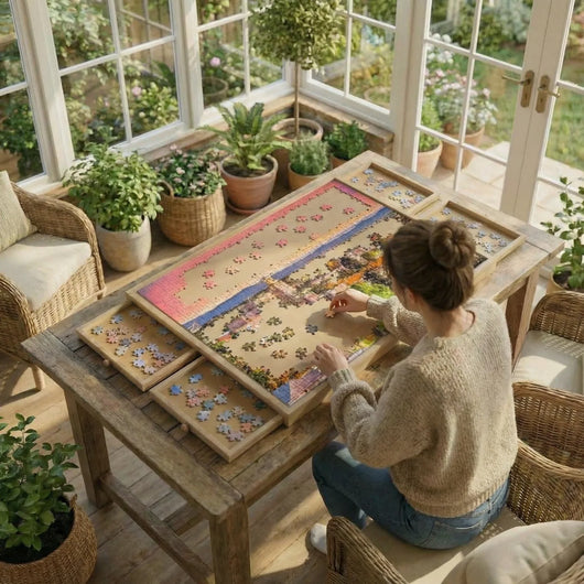 EasyPuzzle™ Rotating Puzzle Board