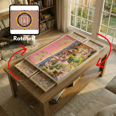 EasyPuzzle™ Rotating Puzzle Board